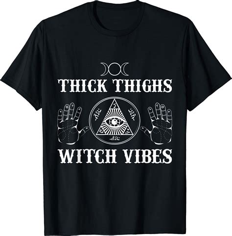Thick thgighs witch vibes shirt